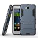 Produktbild enjoy5 Hülle,EVERGREENBUYING Abnehmbare Hybrid Schein TIT-AL00 Cases Ultra-dünne Schutzhülle Case Cover mit Ständer für Huawei enjoy5 (Saphir+Schwarz)