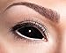 Produktbild Eyecatcher Sclera Fun - Farbige Kontaktlinsen diameter 22 mm - black Eye - 2 Stück (1 Paar)