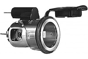 ‎HELLA HELLA Steckdose - 12V - 2-polig - Einbau - Stecker: Flachstecker - grün - 8JB 008 023-011, groen