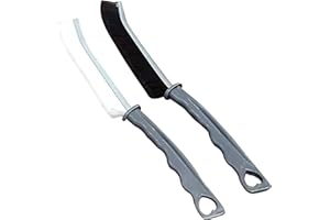 LERYVEO Spazzola per la pulizia delle fessure delle fessure | Spazzola per la pulizia delle fessure con setole dure | Spazzolino da bagno | Spazzola a setole dure per la pulizia di bagno, cucina, doccia, WC