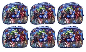 Aarvi Sling Bag for Kids, Birthday Return Gifts, Picnic Bag for Girls / Boys (Set of 6) (Avengers)