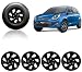 Auto Pearl-Premium Quality Car Full Black Wheel Cover Caps 14" Press Type Fitting For - Ford Figo Type-2 RS.1499.00