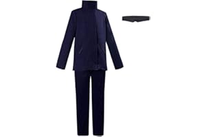 Agaruu Gojo Cosplay with Blindfold Itardori Uniform Japanese High School Outfits