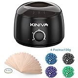 Wax Warmer, Kiniva haarentfernung wachs Wachswärmer Kit mit...