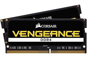 Corsair Vengeance SODIMM 16GB (2x8GB) DDR4 3200MHz CL22 Memory for Laptop/Notebooks (Intel 6th Generation Intel Core i5 and i7 Processor Support) Black