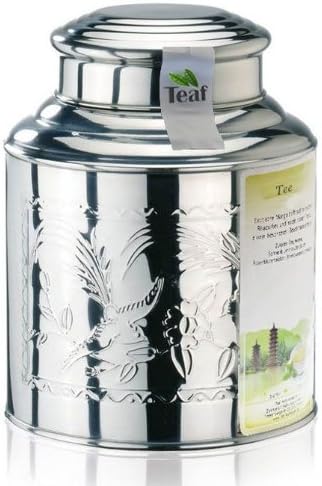 PASSION FRUIT-MANGO - flavoured green tea - in a Tea Caddy - Ø 170 mm, height 220 mm (1 Kilo)