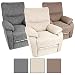 Produktbild Estexo® Fernsehsessel TV Sessel Verstellbar Relaxsessel Liegesessel Polstersessel Stoff (Beige)