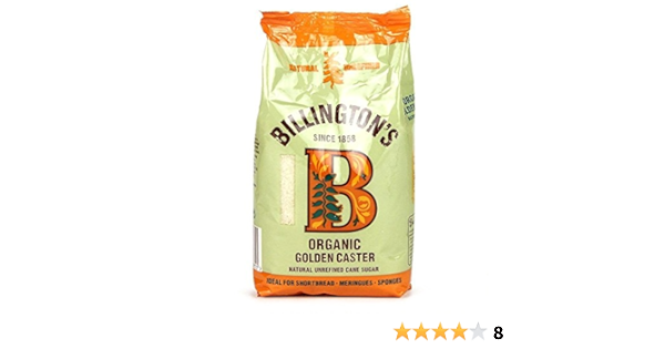 Billingtons Organic Golden Caster Sugar 500g Pack Of 3 Amazon Co Uk Grocery