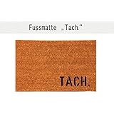 TACH. Fußmatte Türmatte aus Kokos 40 x 60