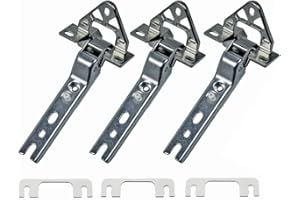 3x Bosch Siemens 268699 00268699 ORIGINAL Türscharnier Tür Scharnier Bänder Kühlschrank auch für AEG Electrolux Constructa Neff Bauknecht Whirlpool Küppersbusch Miele 5554870