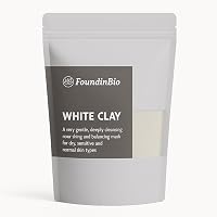 Weißer Ton (Kaolin) 100 G – Reinigende Gesichtsmaske Für Empfindliche & Unreine Haut