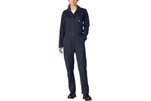 Dickies Women's Long Sleeve Cotton Twill Coverall Work Utility Coveralls