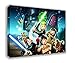 Produktbild LEGO Star Wars Die komplette Saga Leinwand Wand Art, 30X18"(76X46CM)