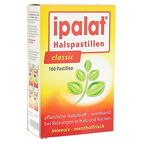 Preisvergleich Produktbild Ipalat Halspastillen Classic, 160 St