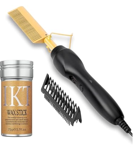 Ntmaichy Electric Hot Comb Hair Straightener, Electric
