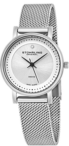 Stuhrling Original 734LM.01 Damen-Armbanduhr Analog Quarz Edelstahl Stuhrling Original 734LM.01 Damen-Armbanduhr Analog Quarz Edelstahl