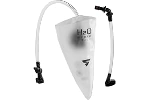 SHIMA HYDROBAG - Réservoir d'eau pour Les Combinaisons APEX et STR 2.0. Capacité de 0,5 L, Tube Amovible, Remplissage Facile, Monté dans la Bosse Aérodynamique (Gris, One Size)