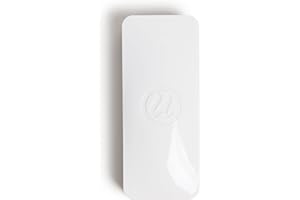 U Brands Cancellino magnetico per lavagna bianca, 5 x 12,7 x 2,5 cm, bianco, design moderno e leggero