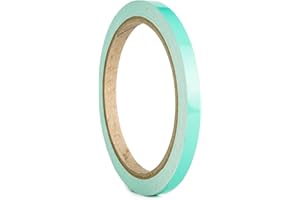 ‎1A STYLE STICKER Auto Zierstreifen Folie Folienstreifen Mint Glänzend Autodekor Pinstripes Dekorstreifen Modellbau KFZ Wohnwagen Boot (8mm, Mint)