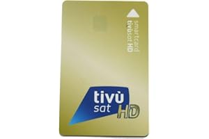 TIVUSAT Karte ohne Modul CAM, silberfarben