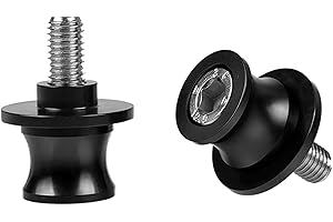 MZ-STORE 2pcs Motorbike 10MM*1.5 CNC Aluminum Swingarm Sliders Spools Stand Screws for Duke 790 2017 2018 2019 790 Adventure Adventure R Adventure S 2019-Black
