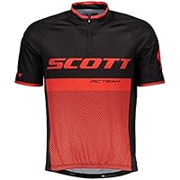 Scott RC Team 20 Bicicleta Camiseta Corta Negro/Rojo 2018, L