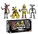 Produktbild Funko Vinyl Figure Set: Five Nights At Freddy's - Set One w/ Chica / Foxy / Golden Freddy / Animatronic Skeleton NEW