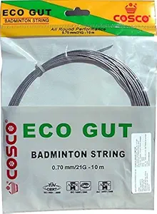 Cosco Eco Gut Badminton String (White)