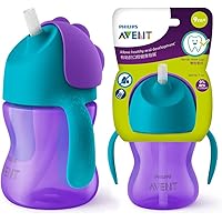 Philips Avent Plastic BPA Free Material Aven Straw Cup SCF796/00 200 ML 1 Piece, Multi