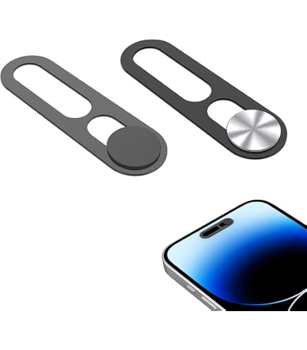 Adesivi Coprifotocamera Per Privacy – 6 Pezzi, Autoadesivi, Per Laptop, Cellulari, Tablet (dimensioni 5x9 Cm)