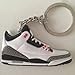 Produktbild Air Jordan III Schlüsselanhänger Infrared 23 Sneaker Keychain 3 Schwarz-Rot Black-Red