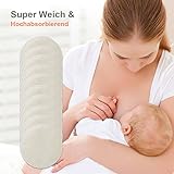 GHB Waschbare Natürliche Bamboo Stilleinlagen 10er-Packung(5 paar) sehr weich und saugfähig - 3