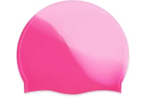ATOYOGA Bonnet de Bain Enfant en Silicone Flexible, Bonnet Piscine Enfant, Bonnet de Natation Étanche et Confortable, Conçu pour Cheveux Longs et Courts, Idéal pour Garçons, Filles et Adolescents