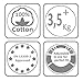 Wallaboo Baby sling Connection, Easy Adjustable and Ergonomic, Newborn 8lbs to 33 lbs, 100% Cotton, 3 Sitting Positions, Color: True Blue