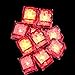 Produktbild Gaddrt 12 stücke Party Dekorative LED Eiswürfel Licht Multicolor Liquid Sensor Bar Party (Red)
