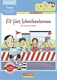 Fit fürs Schreibenlernen: schnell und langsam mit dem Stift (Vorschule): Übungsheft Tempo - Die turbulente Rallye (Die 4 Entdecker-Freunde) by