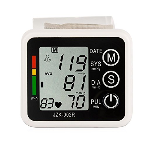 Preisvergleich Produktbild G&M Automatisches Handgelenk-Blutdruckmessgerät Automatischer Digital-Handgelenk-Blutdruckmessgerät Meter Cuff Blutdruckmessung Health Monitor Sphygmomanometer