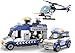 Produktbild Artful child deformed block puzzle 3-in-1 block small particles assembled police patrol 10122
