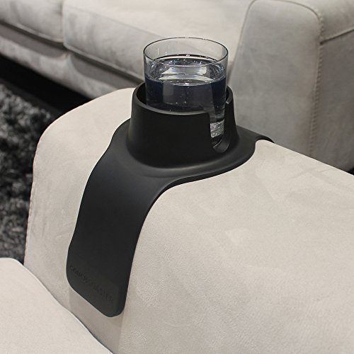 CouchCoaster – The ultimate drink holder for your sofa, Jet Black - 2
