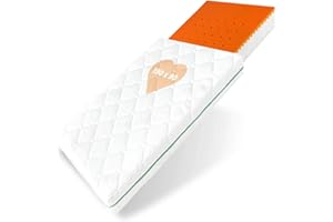 ‎BESTCARE BestCare Visco Junior Kindermatratze Babymatratze Matratze Kaltschaummatratze 90x190 x13cm Viskoelastische Memory-Schaum waschbarer Aloe Vera Bezug Standard 100 by Oeko-TEX