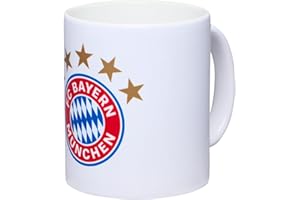 FC Bayern München Mug avec logo blanc