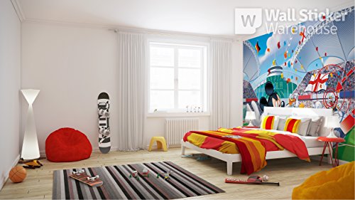 Vlies Fototapete Fototapeten Tapete Tapeten DISNEY MICKEY MOUSE & TEAM 954 VE - 3