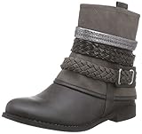  BULLBOXER Damen 439F6S664 Schlupfstiefel, Grau (DKGY), 36 EU
