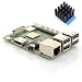 Produktbild Raspberry Pi 3 Modell B+ - Neustes 2018 Raspberry Pi Modell - ARM-Cortex-A53 4X 1,4GHz, 1GB RAM, WLAN 2,4/5GHz, Bluetooth 4.2, Gigabit LAN, 4X USB, PoE Ready - inkl. Premium Kühlkörper by Sertronics