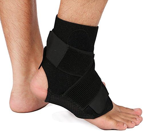 Ankle Support Brace Foot Strap Adjustable Sports Tendon Injury Recovery Women Plantar Fasciitis, Running Ankle Sprains
