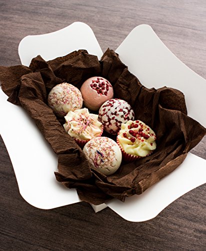 6er Set BRUBAKER Cosmetics Badepralinen „Pink Pepper Cherry“ handgemacht und vegan - 3