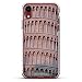 Produktbild The Leaning Tower of PISA Seethrough | Luxendary Air Series Clear Silicone Case with 3D Printed Design and Air-Pocket Cushion Bumper for iPhone XR (New 2018/2019 Model with 6.1" Screen)