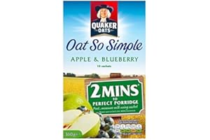 Quaker Avena Così Semplice Mela E Mirtillo 10 X 36g (Confezione da 2)