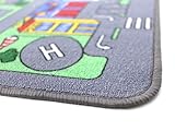 Auto Teppich HEVO ® Kinder Strassen Spielteppich | Kinderteppich 145×200 cm - 4