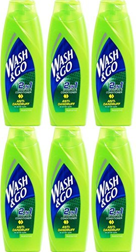 Wash & Go 2in1 Anti Schuppen Shampoo & Conditioner 6x200ml